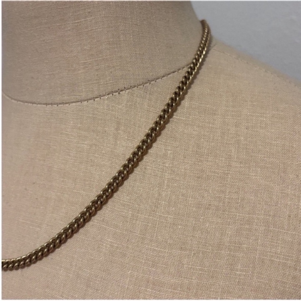 ✨SOLD✨ NWOT Kendra Scott Ace Necklace Vintage Gold - Picture 4 of 10